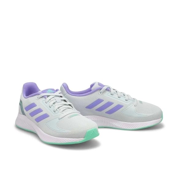 Adidas Girls' Runfalcon 2.0 K       Running Shoes - Multicolor size 6Y - Picture 2 of 10